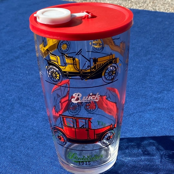 Vintage Glass w/Lid - Picture 7 of 16